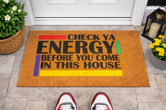 Check Ya Energy Doormat
