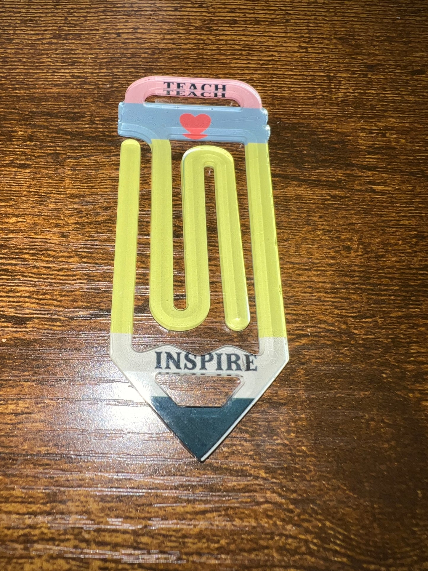 Teach/Inspire Jumbo Paperclip