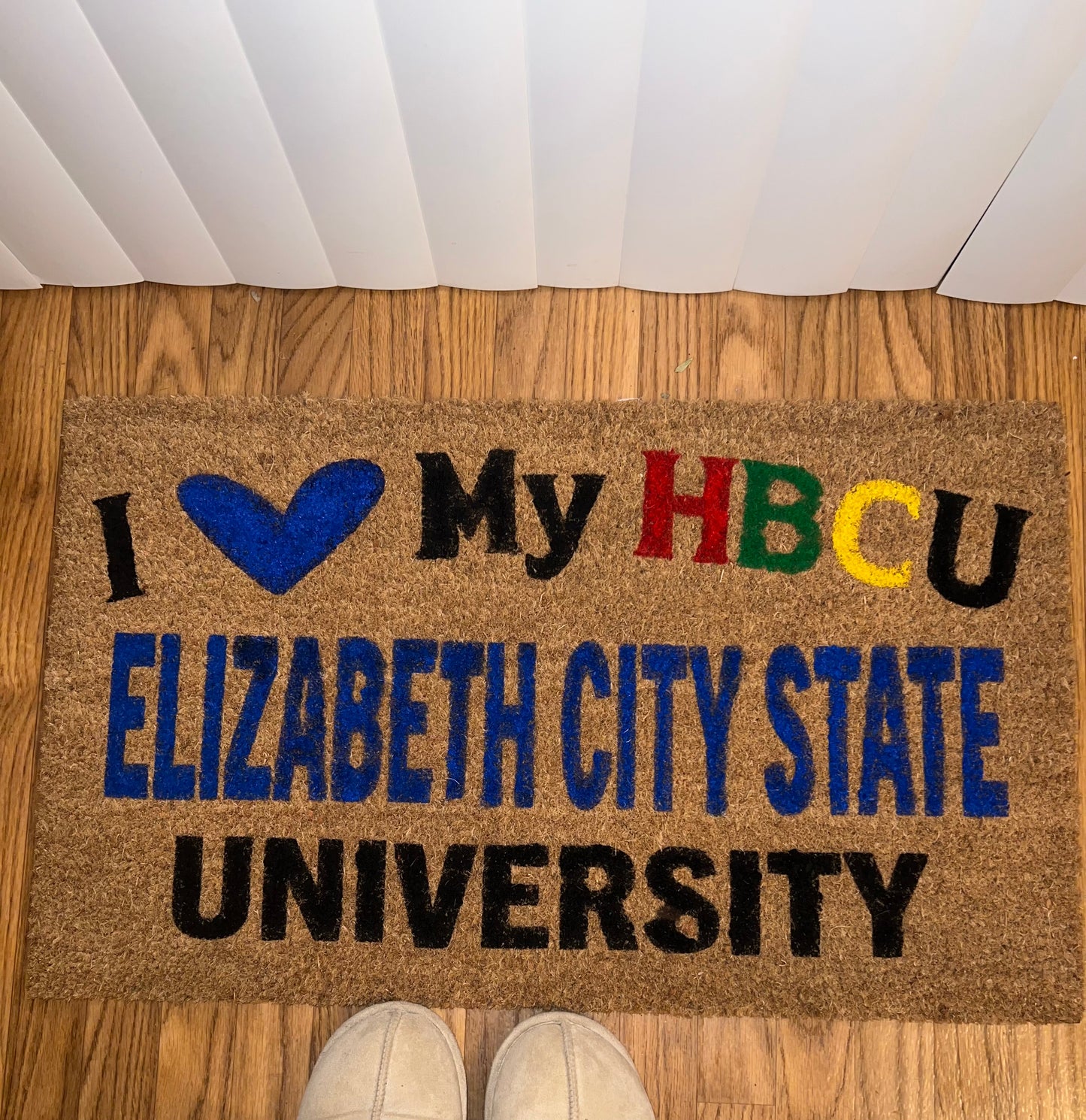 HBCU-Elizabeth City State University Doormat