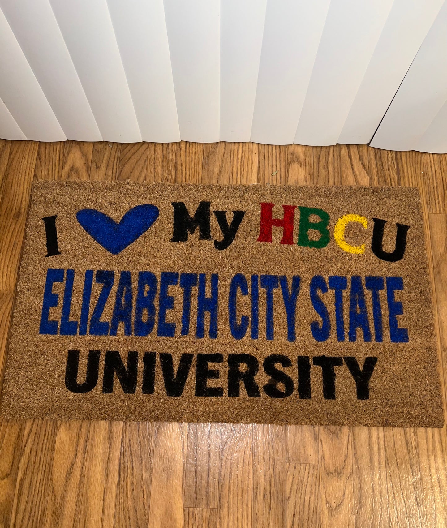 HBCU-Elizabeth City State University Doormat