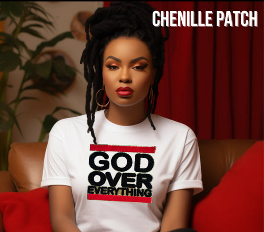 God Over Everything (Chenille Patch)