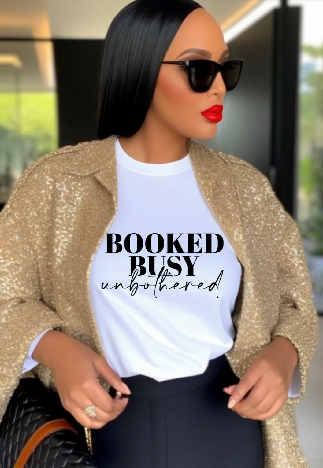 Booked Busy Unbothered