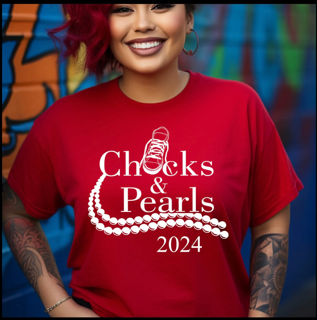 Chucks And Pearls T-shirts