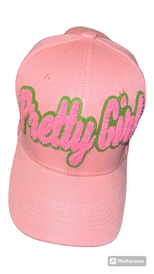 Pretty Girl Pink Hat